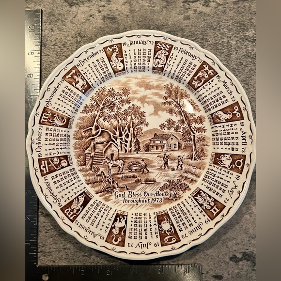 Alfred Meakin Gold Bless Our House 1973 - Picture 1 of 3